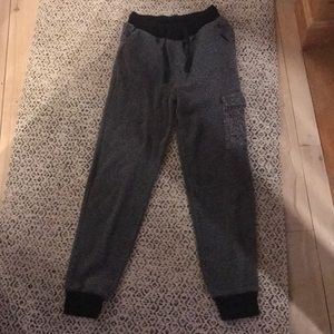 Dark gray sweat pants